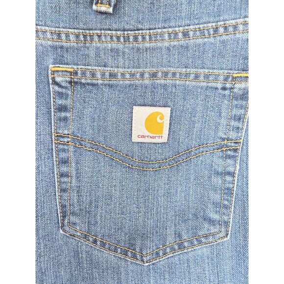 Carhartt Mens Durable Straight Traditional Fit Jeans 44x32 - Picture 5 of 8